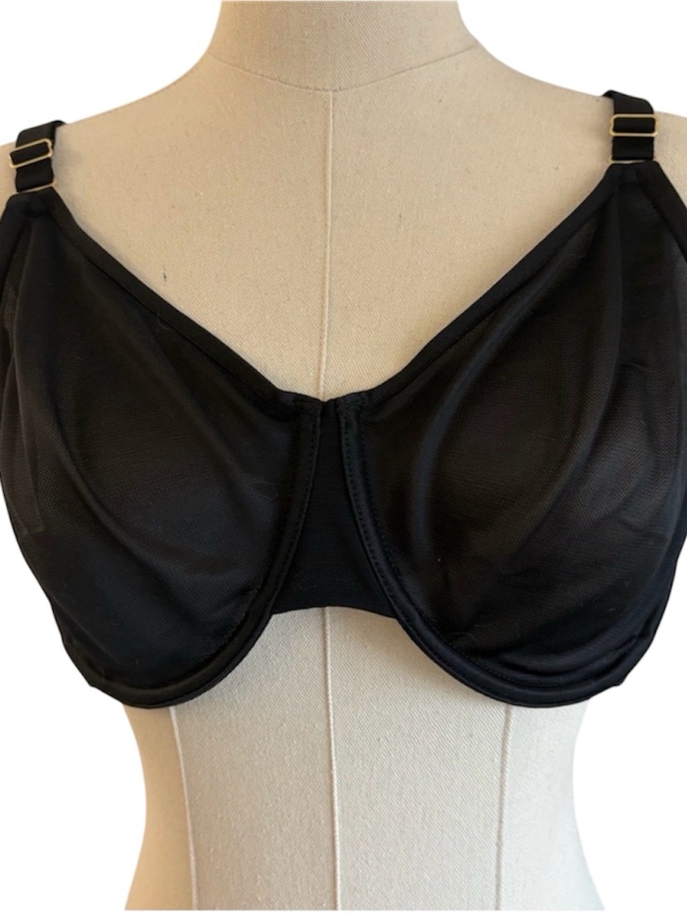 NWT Soma Unbelievable Minimizer Bra – Size 40C – Black